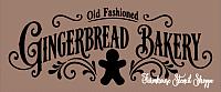 Old Fashioned Gingerbread Bakery - 12"x5"