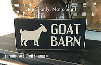 Goat Barn - 12"x5.5"