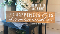 Happiness is Homemade - 24"x5"