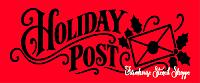 Holiday Post - 12"x5"