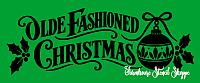 Olde Fashioned Christmas Stencil - 12"x5"