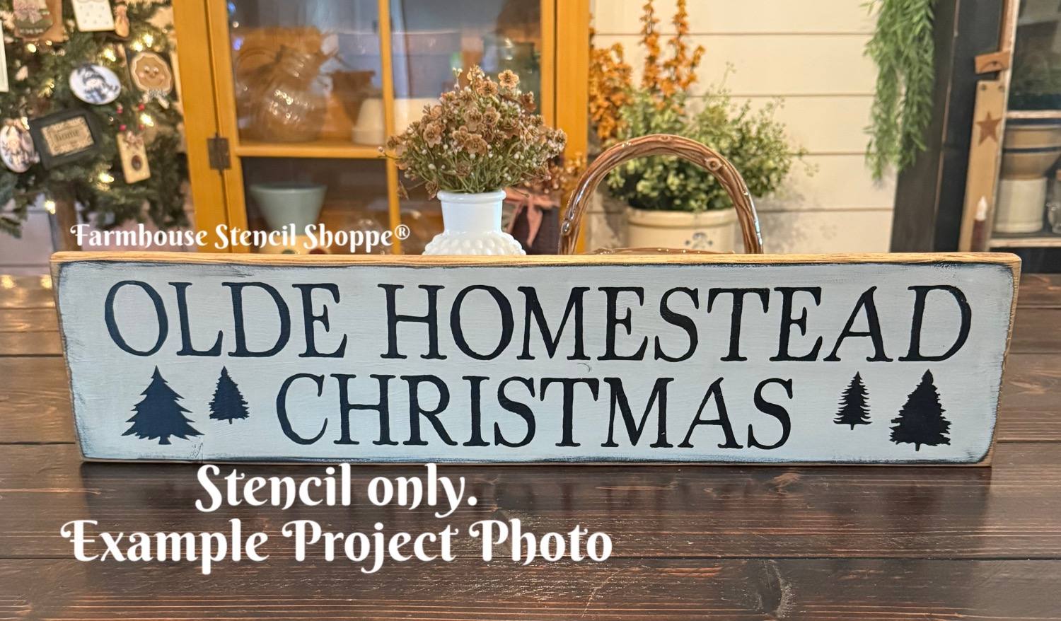 Olde Homestead Christmas - 24"x5.5"
