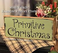 Primitive Christmas - 12"x5.5"