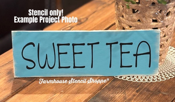 Sweet Tea - 12"x3.5"