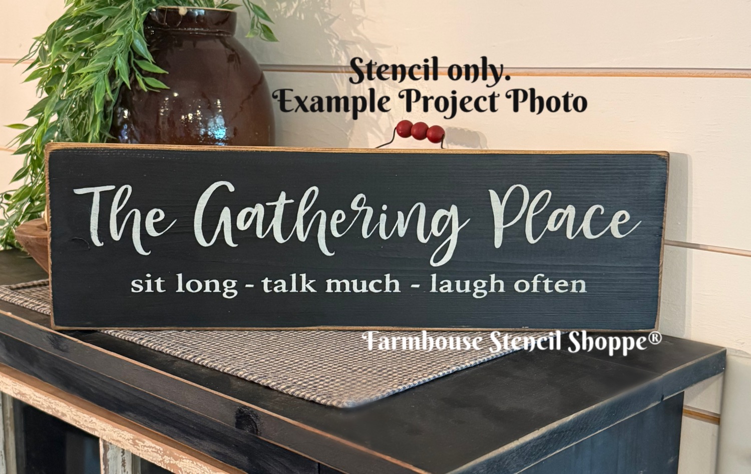 The Gathering Place - 18"x5"