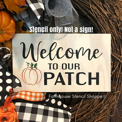Welcome to our Patch - 10"x5.5"