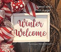 Winter Welcome - 8"x5"