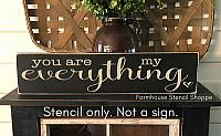 You are my everything - 24"x5.5"